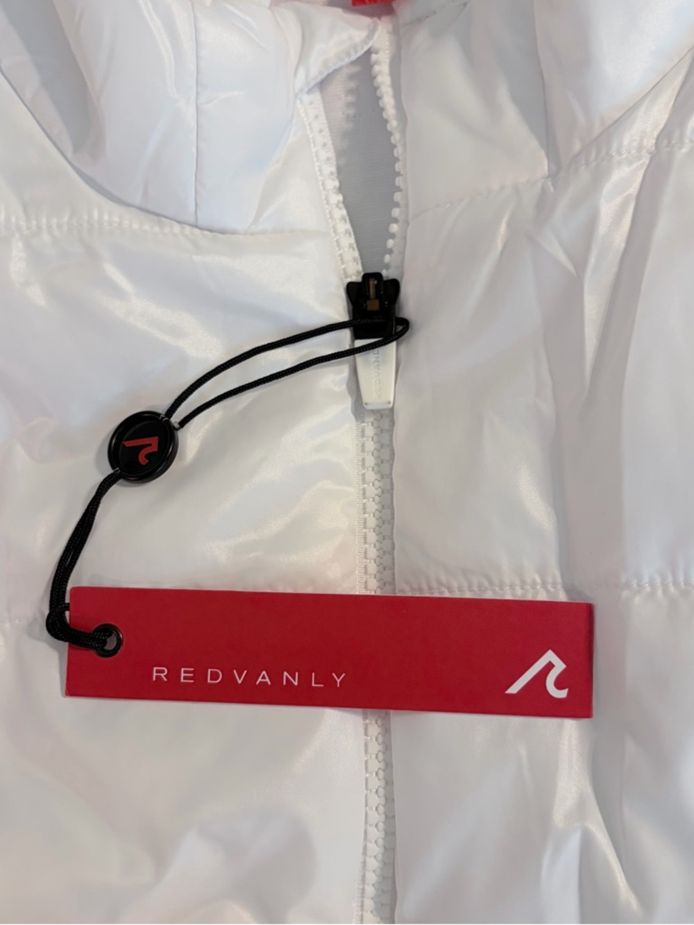 Redvanly Men's White Quilted Packable Puffer Vest White NEW - Picture 5 of 9
